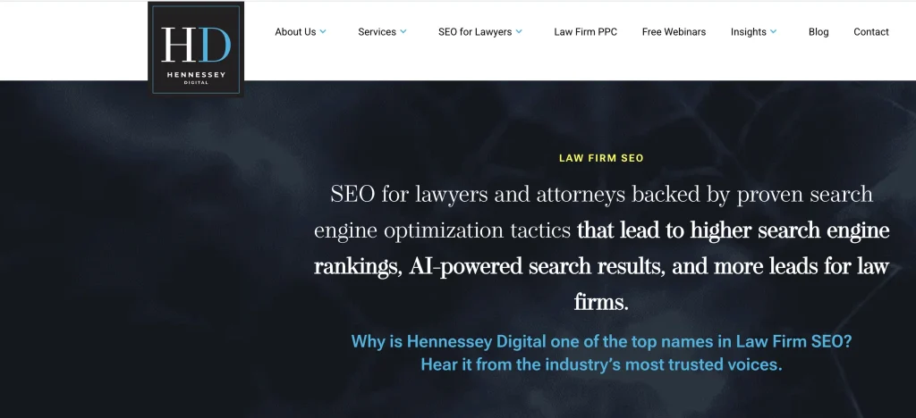 SEO agency for law firm