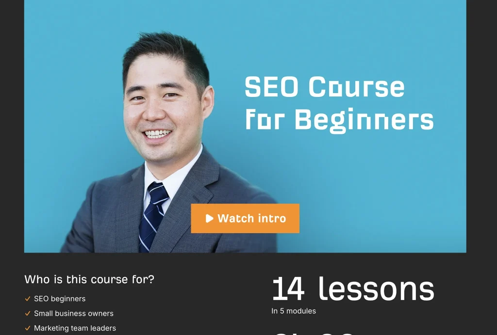 SEO course for Begineers by Ahrefs